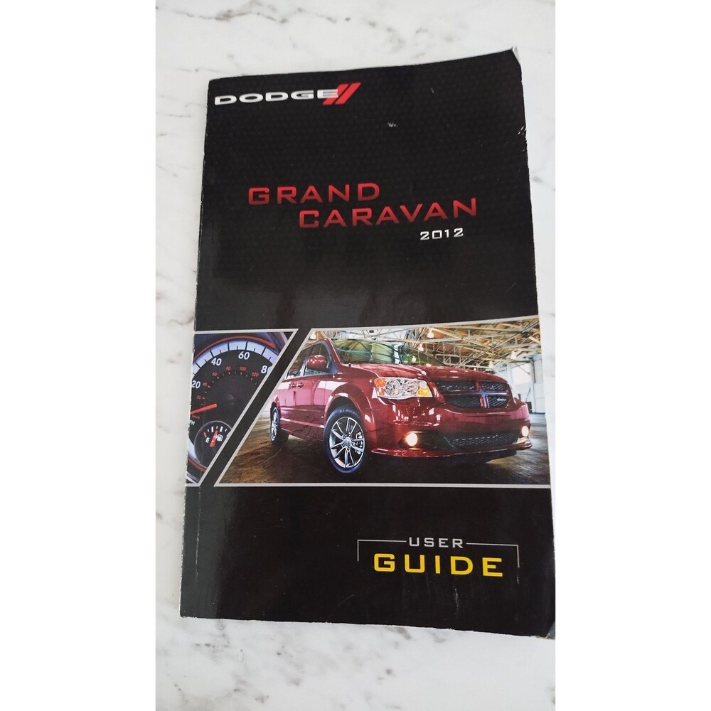 2012 Dodge Grand Caravan Factory Owner's Manual User Guide Used